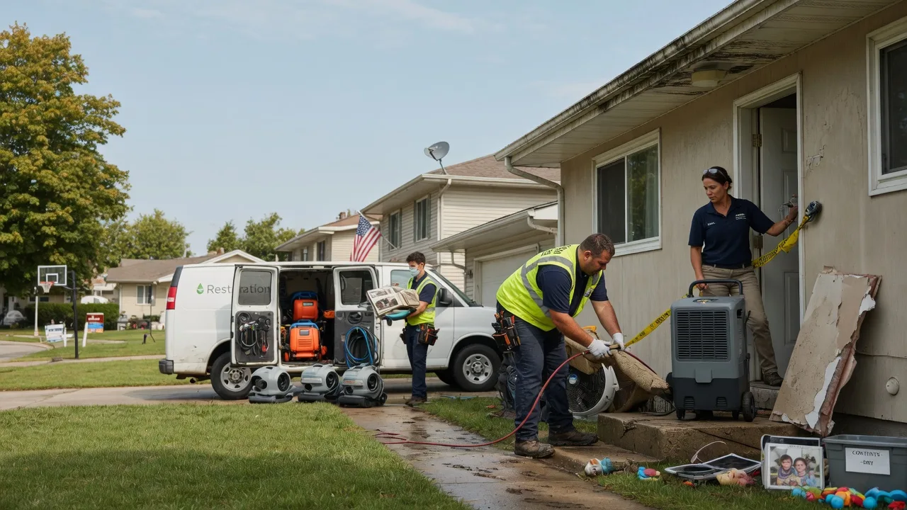 Water Damage Restoration in Greensburg, PA near me